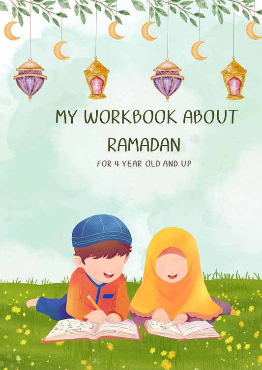 Jolly Creators: 20 Printable Pages for Ramadan Workbook Activities